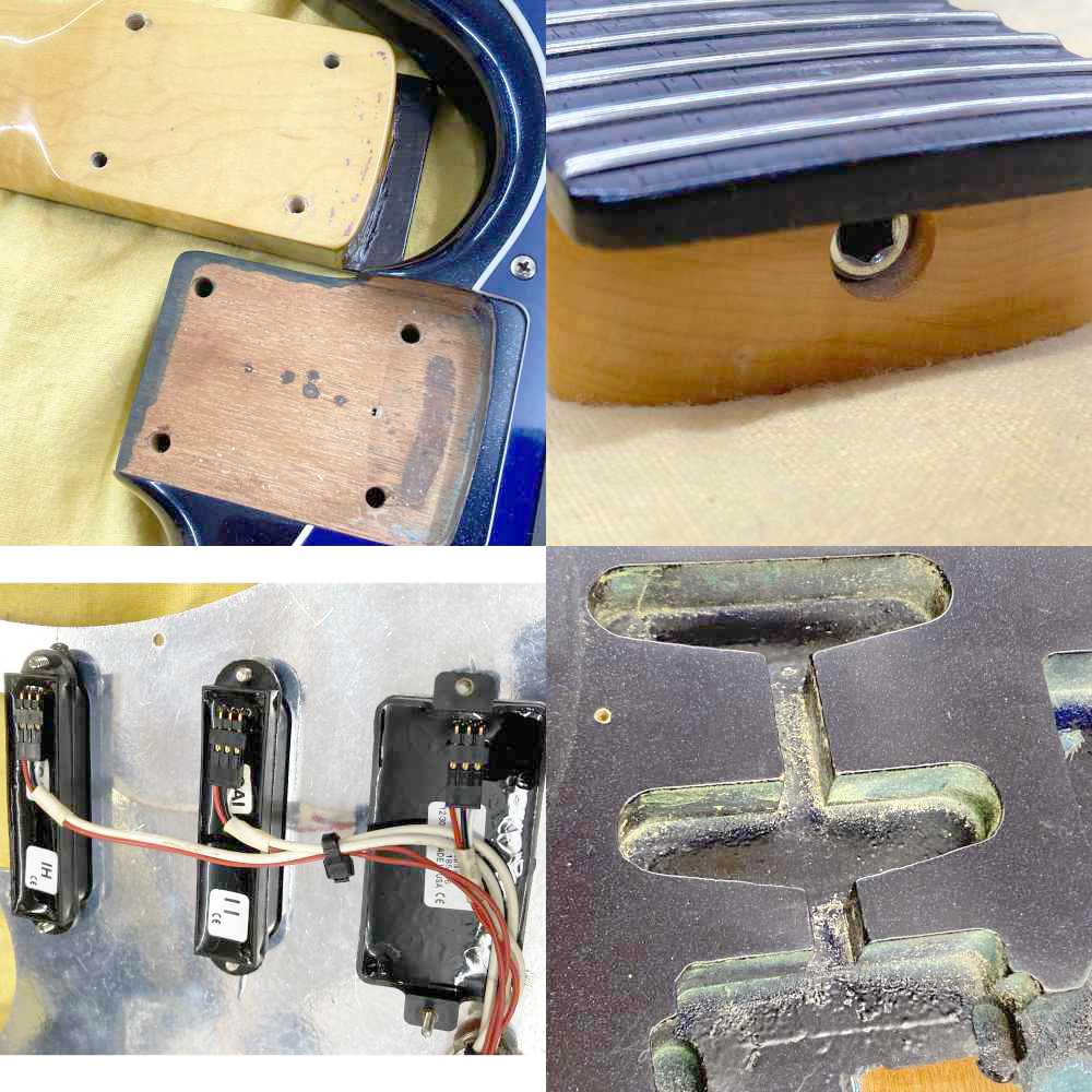 【中古】 エレキギター Valley Arts Custom Pro USA ST Style EMG SSH Sparkle Blue バレーアーツ カスタムプロ PU