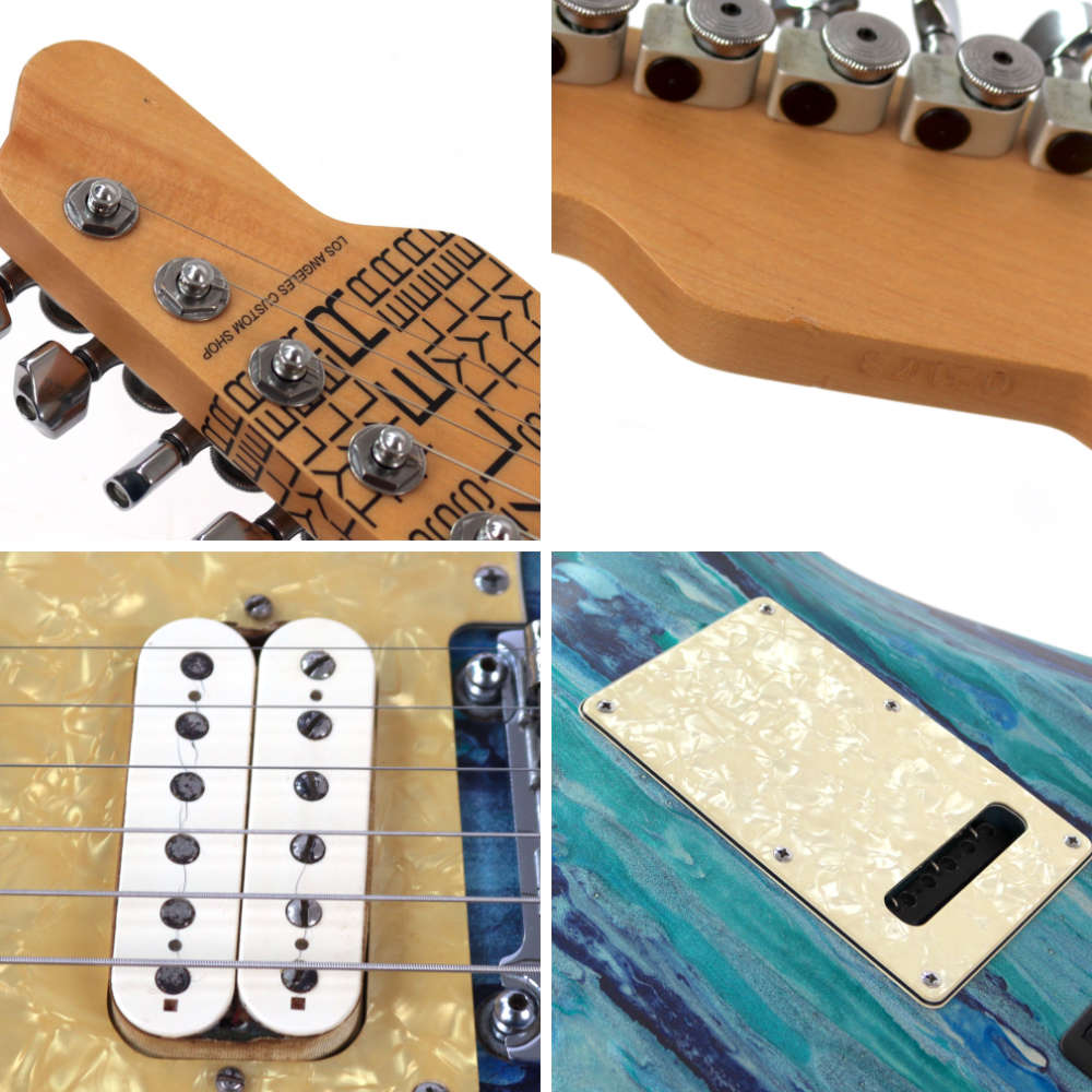 【中古】 エレキギター JAMES TYLER USA Studio Elite Arctic Mint Shmear Seymour Duncanピックアップ搭載 ジェームスタイラー ボディ傷