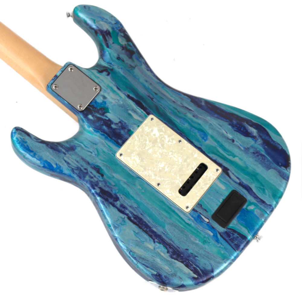 【中古】 エレキギター JAMES TYLER USA Studio Elite Arctic Mint Shmear Seymour Duncanピックアップ搭載 ジェームスタイラー バック