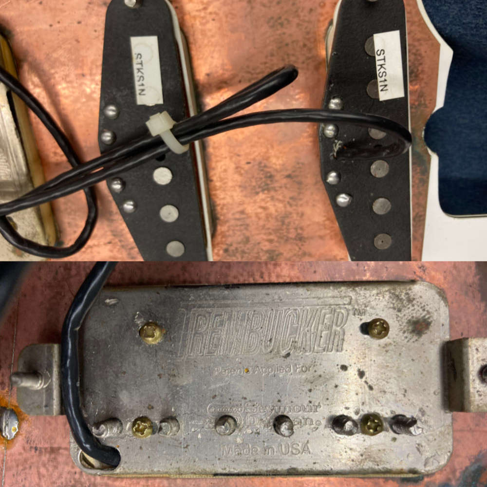 【中古】 エレキギター JAMES TYLER USA Studio Elite Arctic Mint Shmear Seymour Duncanピックアップ搭載 ジェームスタイラー ピックアップ