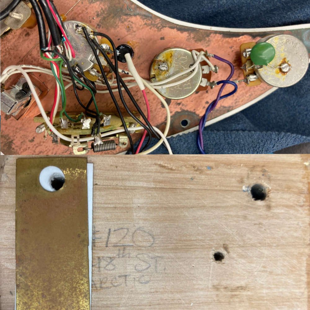 【中古】 エレキギター JAMES TYLER USA Studio Elite Arctic Mint Shmear Seymour Duncanピックアップ搭載 ジェームスタイラー ポット、ネックデイト