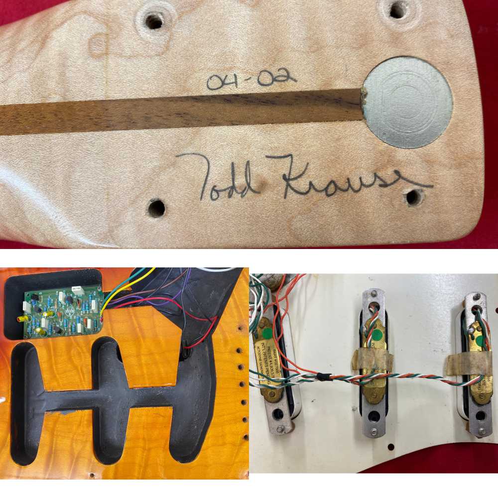 【中古】 エレキギター Fender Custom Shop MBS Eric Clapton Stratocaster Quilted Maple Top by Todd Krause 2002年製 TK131 PU