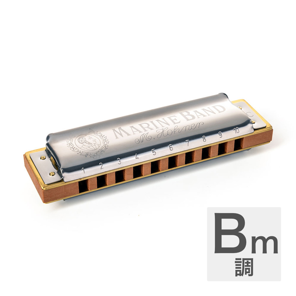 HOHNER ホーナー Marine Band 1896/20P Bマイナー 10ホールハーモニカ ブルースハープ