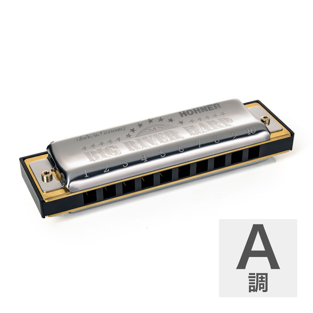 HOHNER ホーナー Big River Harp MS SERIES 590/20X A 10ホールハーモニカ ブルースハープ