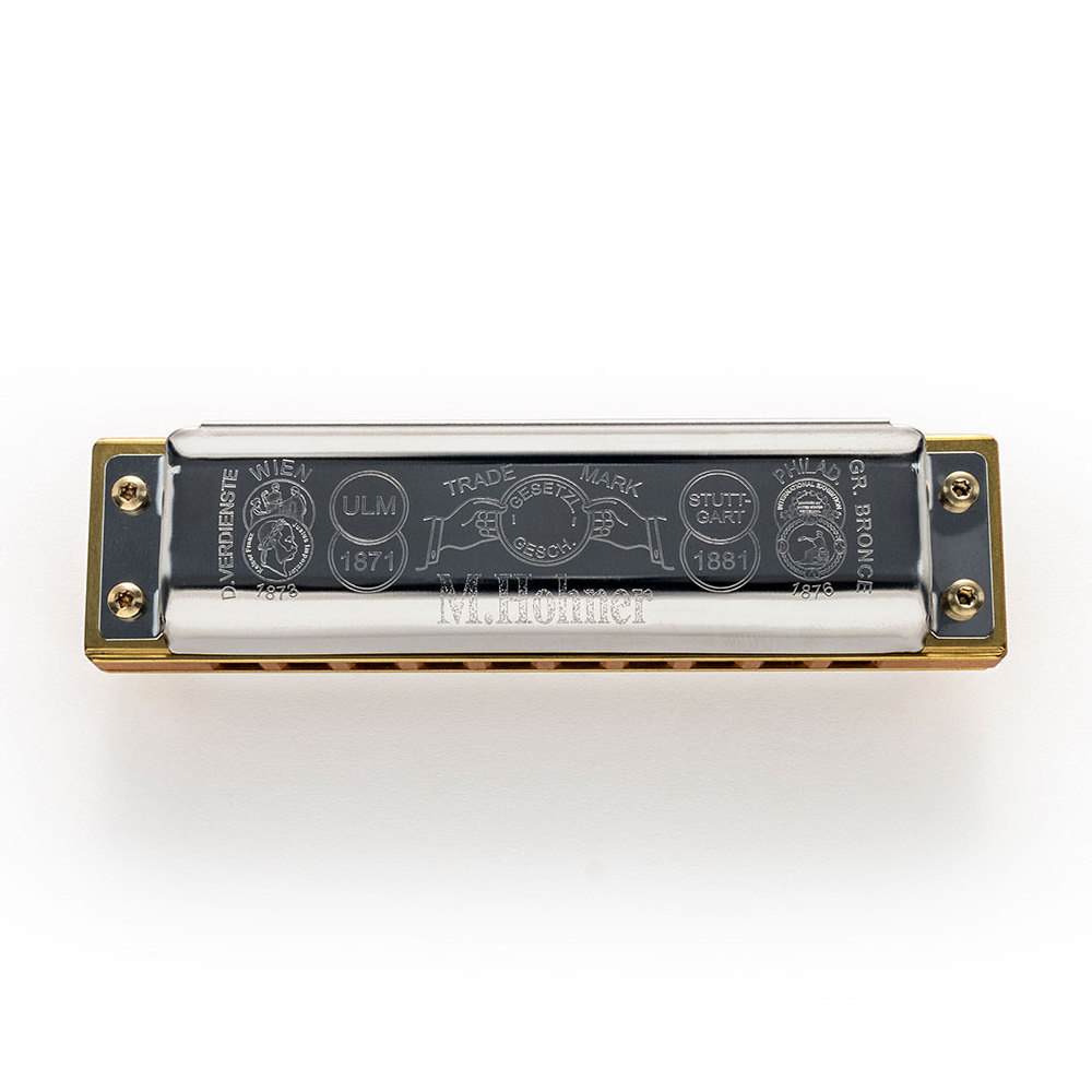 HOHNER ホーナー Marine Band Deluxe 2005P G 10ホールハーモニカ ブルースハープ ボトム画像