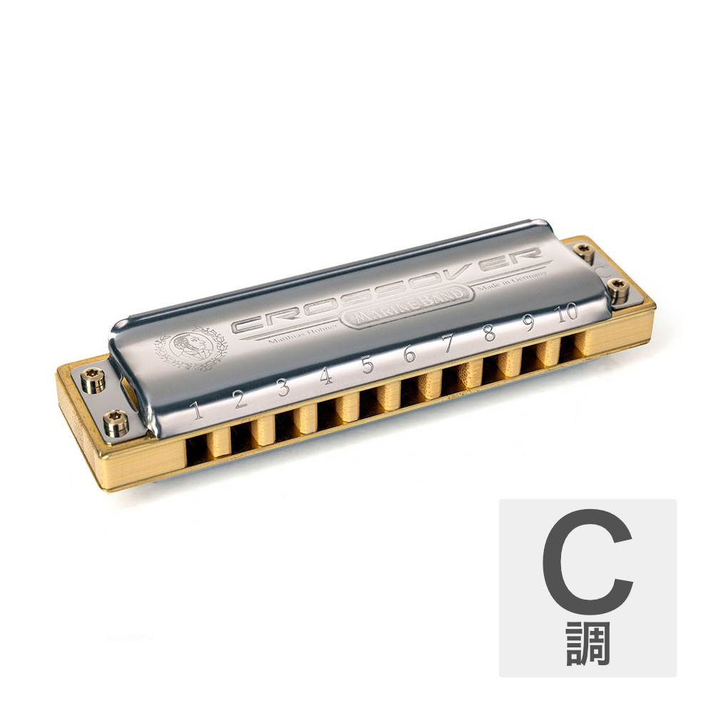 HOHNER ホーナー Marine Band Crossover 2009P C 10ホールハーモニカ ブルースハープ