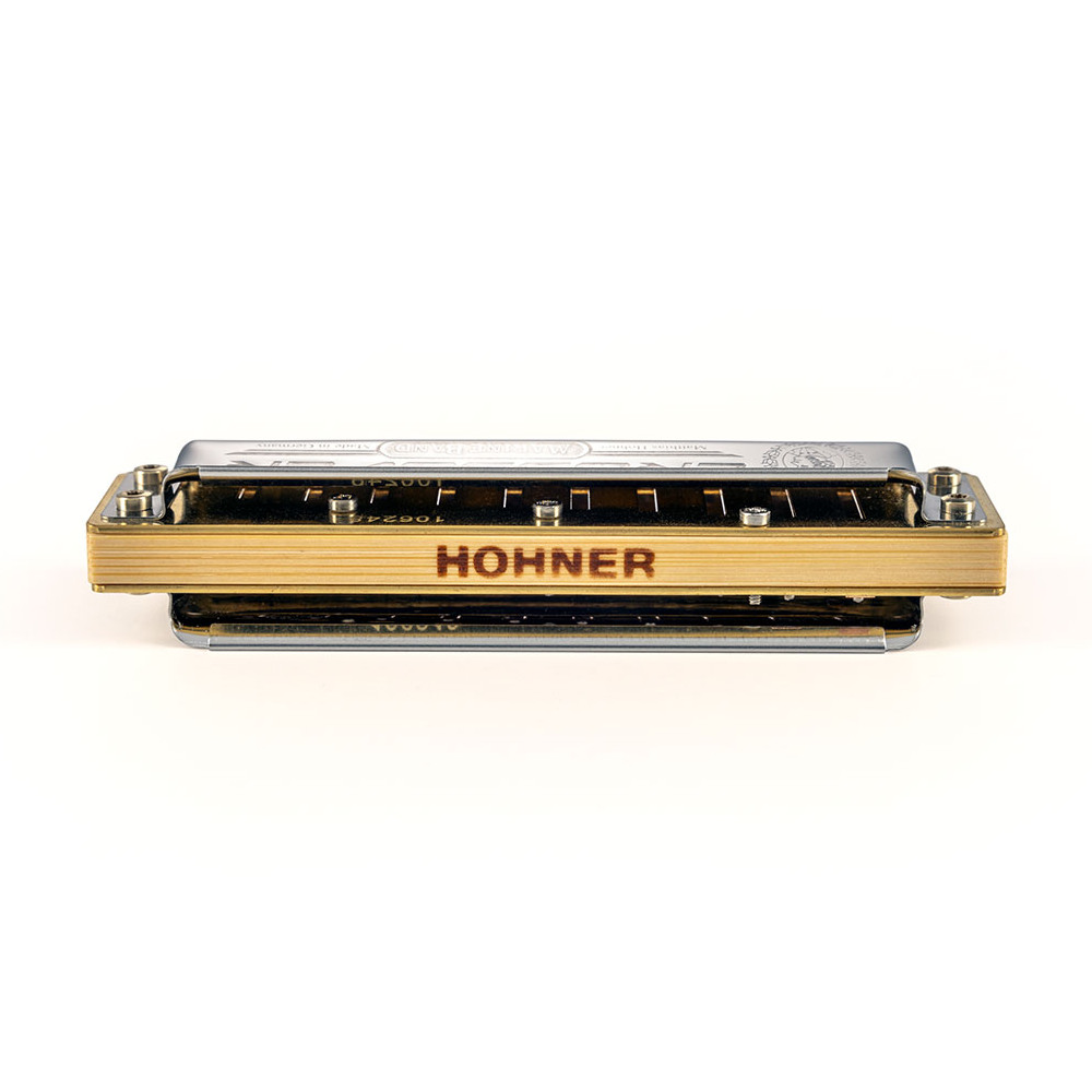 HOHNER ホーナー Marine Band Crossover 2009P G 10ホールハーモニカ ブルースハープ リア画像