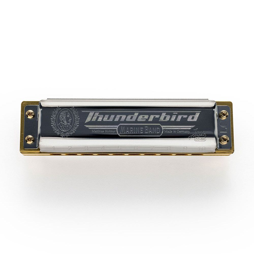 HOHNER ホーナー Marine Band Thunderbird 2011P Low-E 10ホールハーモニカ ブルースハープ トップ画像