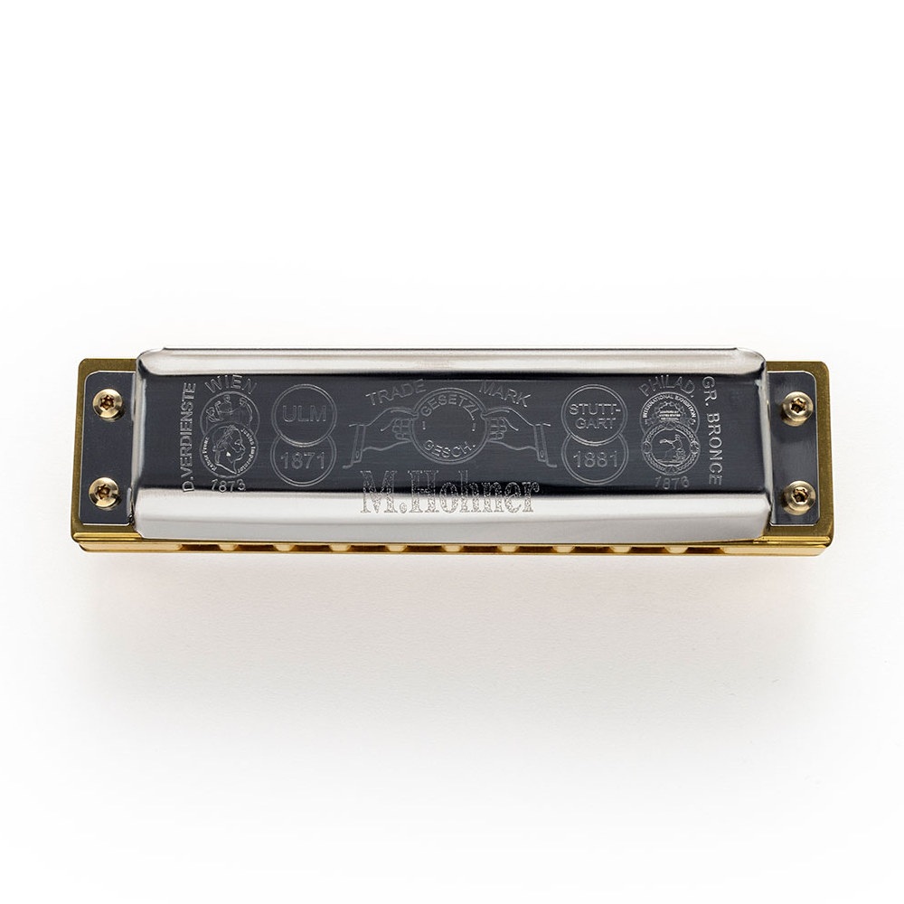 HOHNER ホーナー Marine Band Thunderbird 2011P Low-Low-F 10ホールハーモニカ ブルースハープ ボトム画像