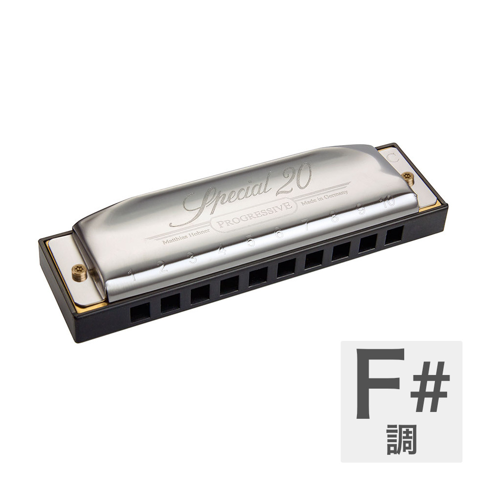 HOHNER ホーナー Special 20 560/20P F# 10ホールハーモニカ ブルースハープ