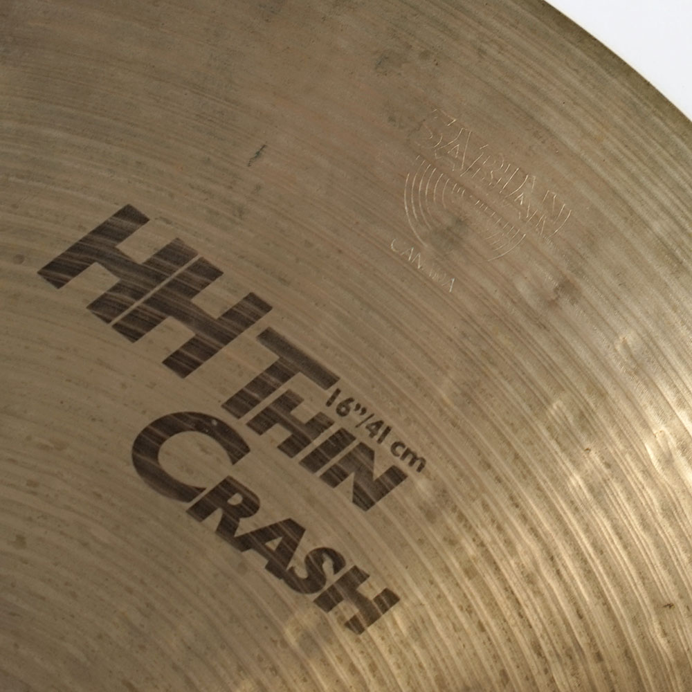 【中古】 クラッシュシンバル セイビアン SABIAN HH THIN CRASH 16インチ クラッシュシンバル 刻印