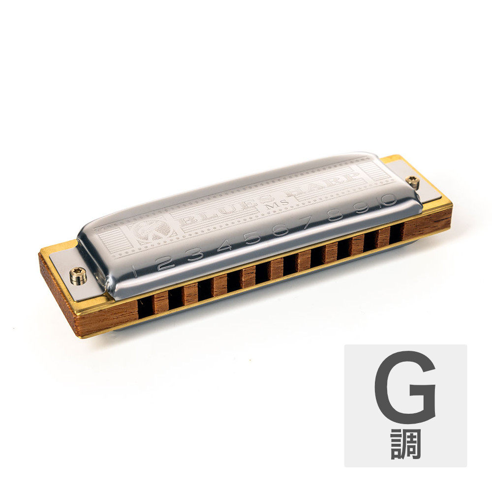 HOHNER ホーナー Blues Harp 532/20P G 10ホールハーモニカ ブルースハープ