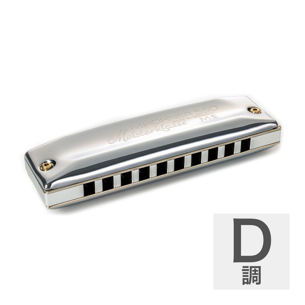 HOHNER ホーナー Meister Klasse 580/20P D 10ホールハーモニカ ブルースハープ