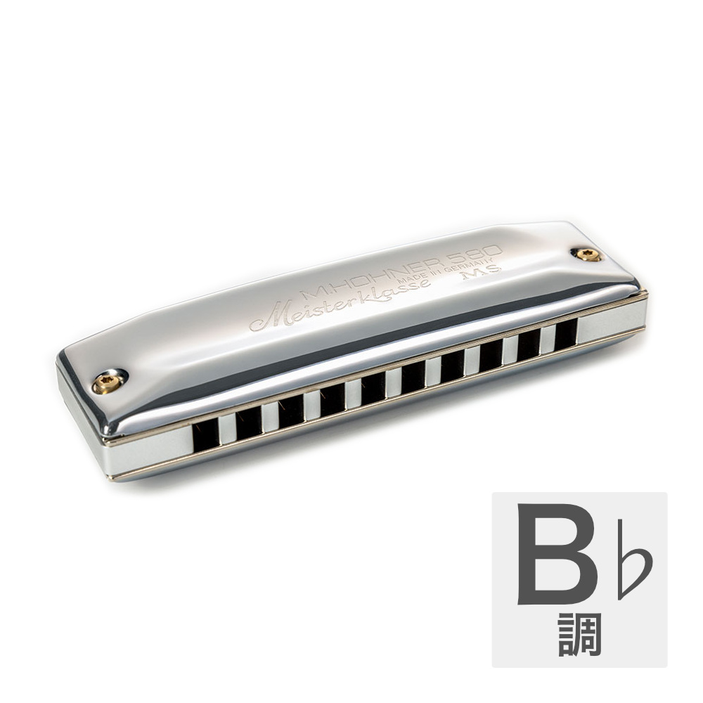 HOHNER ホーナー Meister Klasse 580/20P B♭ 10ホールハーモニカ ブルースハープ