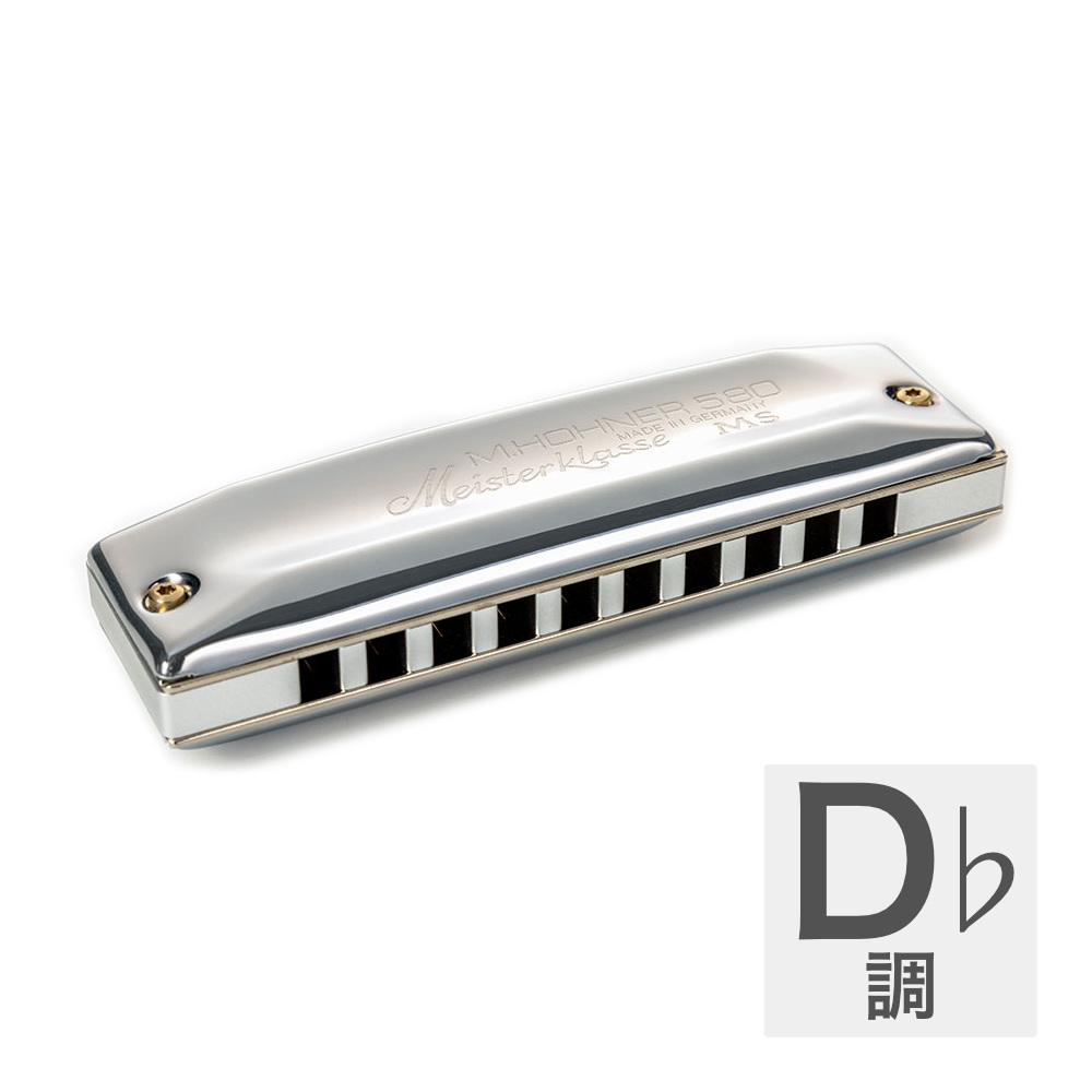HOHNER ホーナー Meister Klasse 580/20P D♭ 10ホールハーモニカ ブルースハープ
