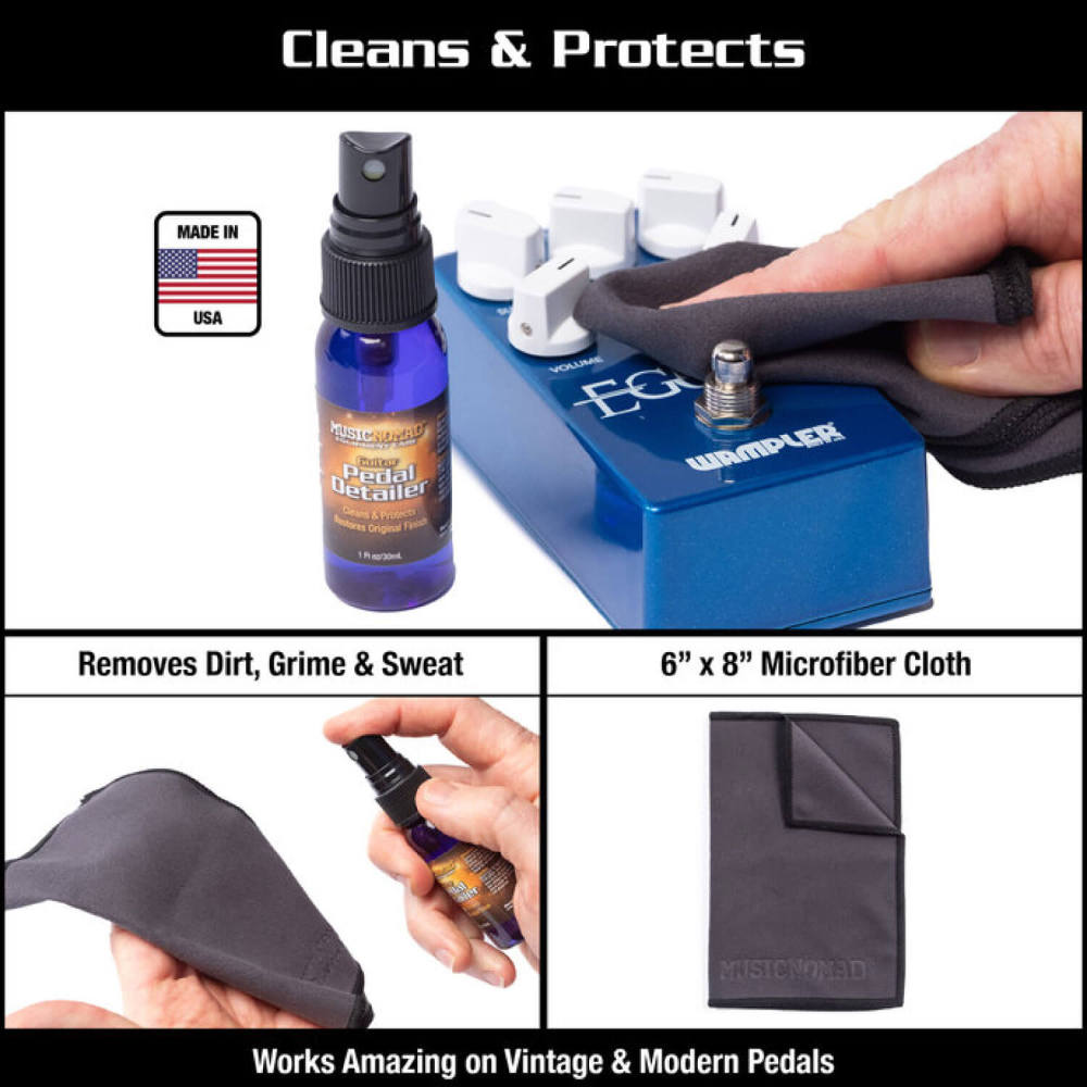 MUSIC NOMAD ミュージックノマド MN286 Pedal Care Kit for Guitar & Bass ペダルケアキット セット内容画像5