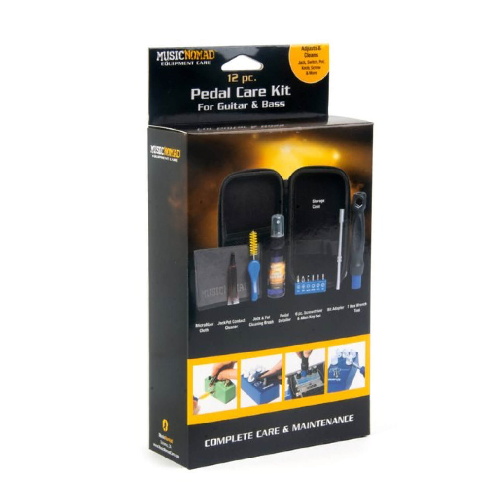 MUSIC NOMAD ミュージックノマド MN286 Pedal Care Kit for Guitar & Bass ペダルケアキット パッケージ画像