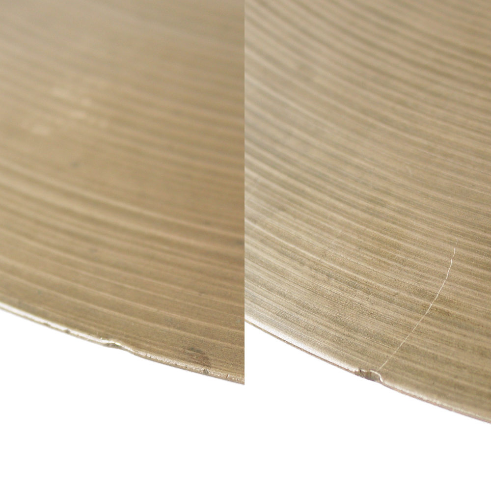 【中古】 ハイハットシンバル ジルジャン ZILDJIAN A Zildjian HIHAT Pair 14インチ ペア 1970年頃 ビンテージシンバル 傷 