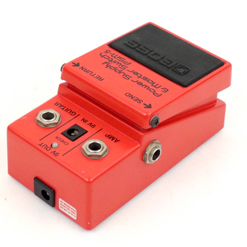 【中古】 パワーサプライ マスタースイッチ BOSS PSM-5 Power Supply & Master Switch パワーサプライ 左サイド