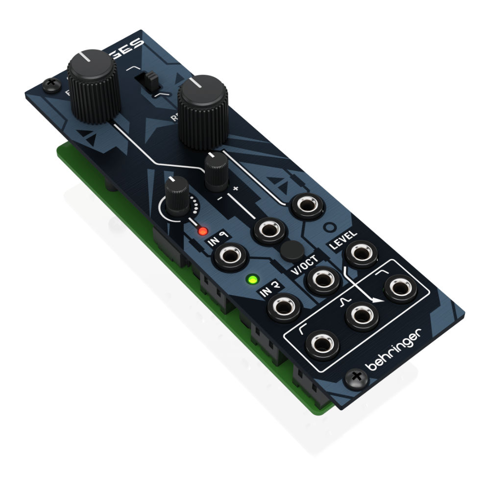 ベリンガー ユーロラックモジュール リキッド BEHRINGER SURGES ユーロラック用マルチモードフィルターモジュール 左アングル