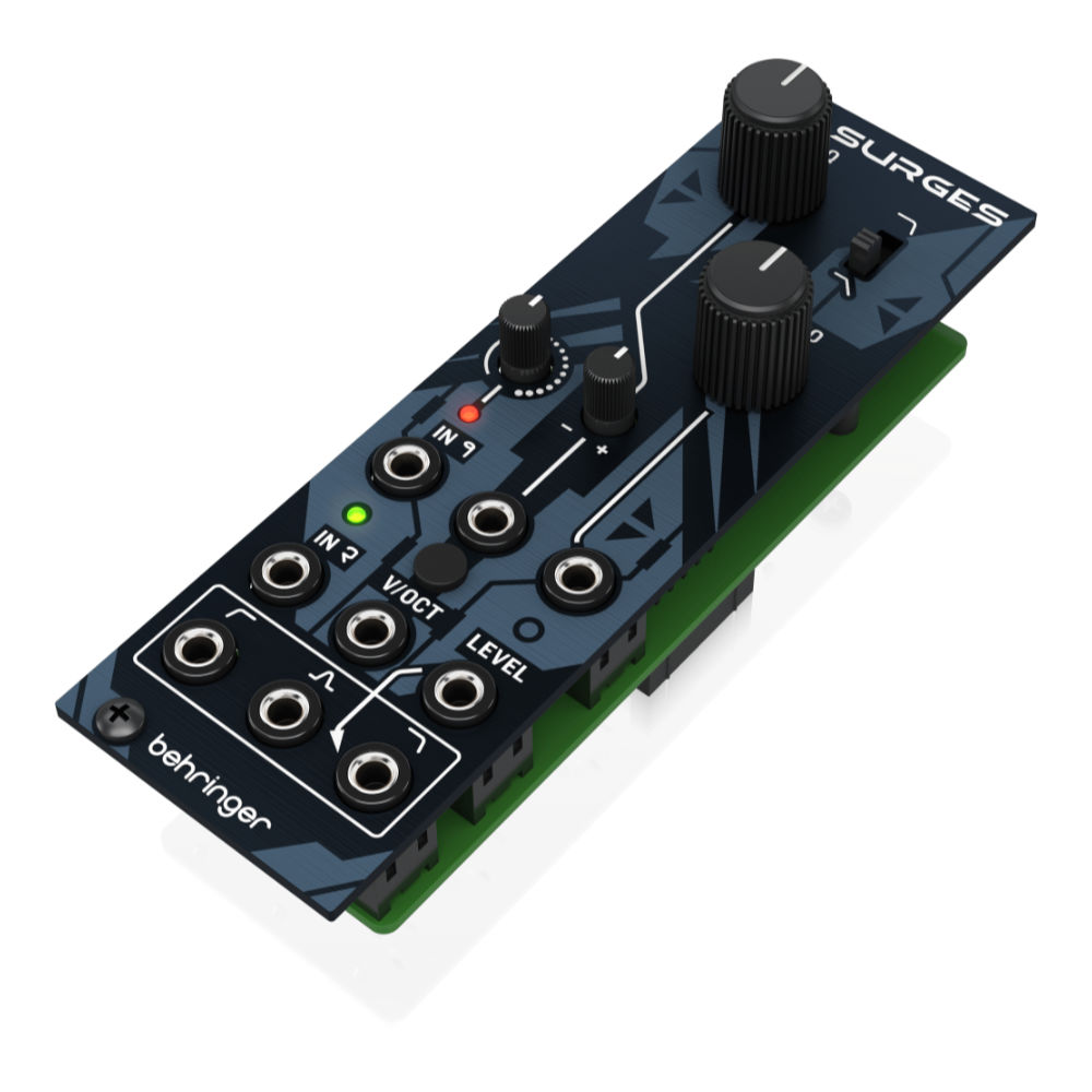 ベリンガー ユーロラックモジュール リキッド BEHRINGER SURGES ユーロラック用マルチモードフィルターモジュール 右アングル
