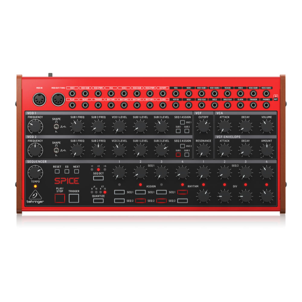 シンセサイザー BEHRINGER SPICE アナログセミモジュラーポリリズムシンセサイザー ベリンガー