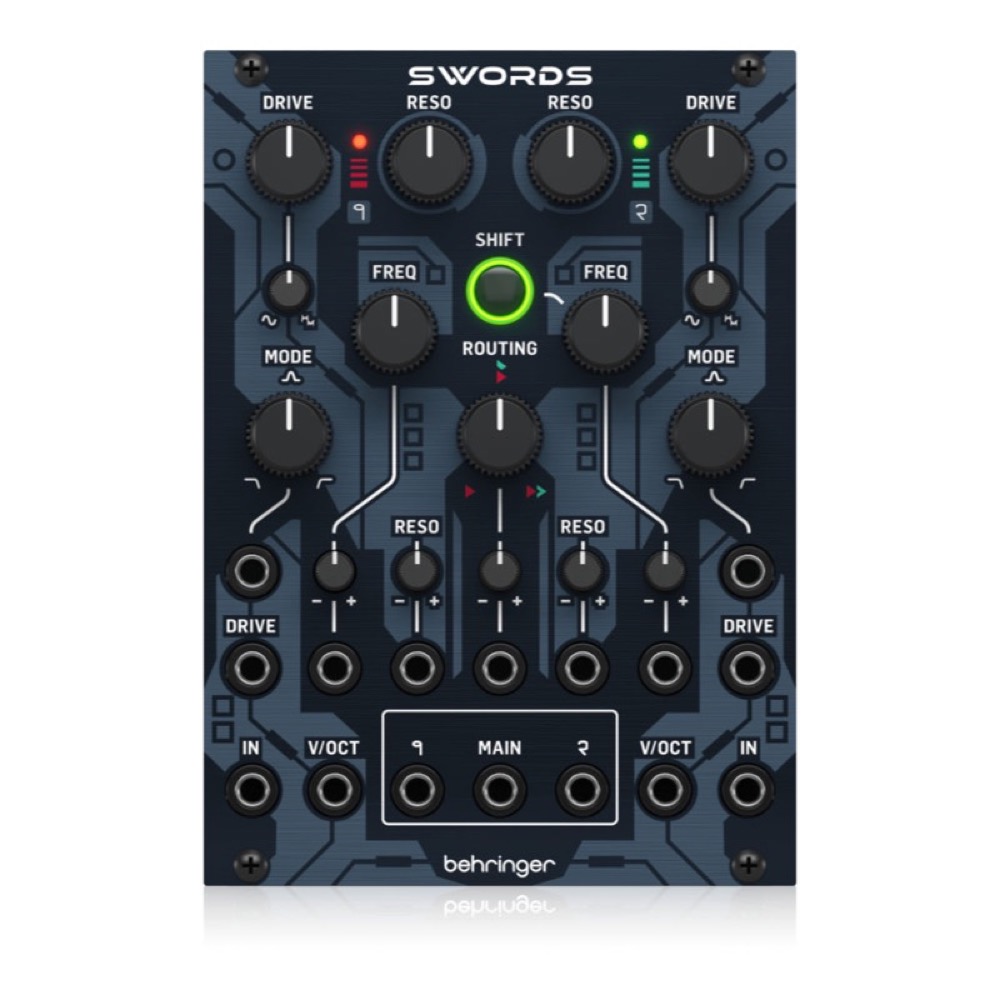ベリンガー ユーロラックモジュール BEHRINGER SWORDS ユーロラック用マルチモードフィルターモジュール