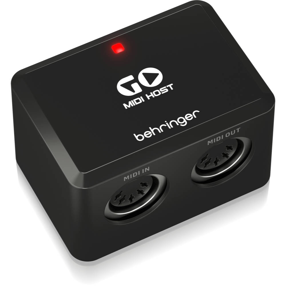 MIDI/USBホストインターフェース BEHRINGER GO MIDI HOST ベリンガー 左アングル