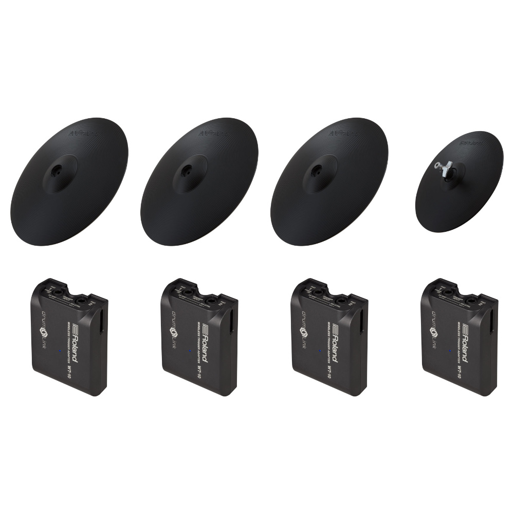 ROLAND 4CY-4WT-01 DrumLink Cymbal Pack ローランド DWe対応 シンバルパック V-Drum Vドラム