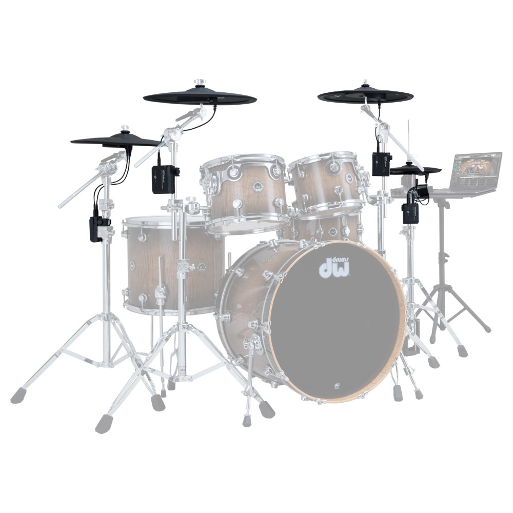 ROLAND 4CY-4WT-01 DrumLink Cymbal Pack ローランド DWe対応 シンバルパック V-Drum Vドラム イメージ