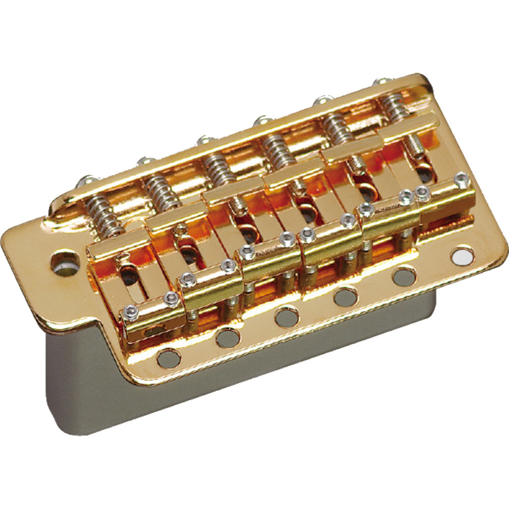 ゴトー GOTOH GE101T-GG ギター用トレモロユニット ゴールド 6点止め