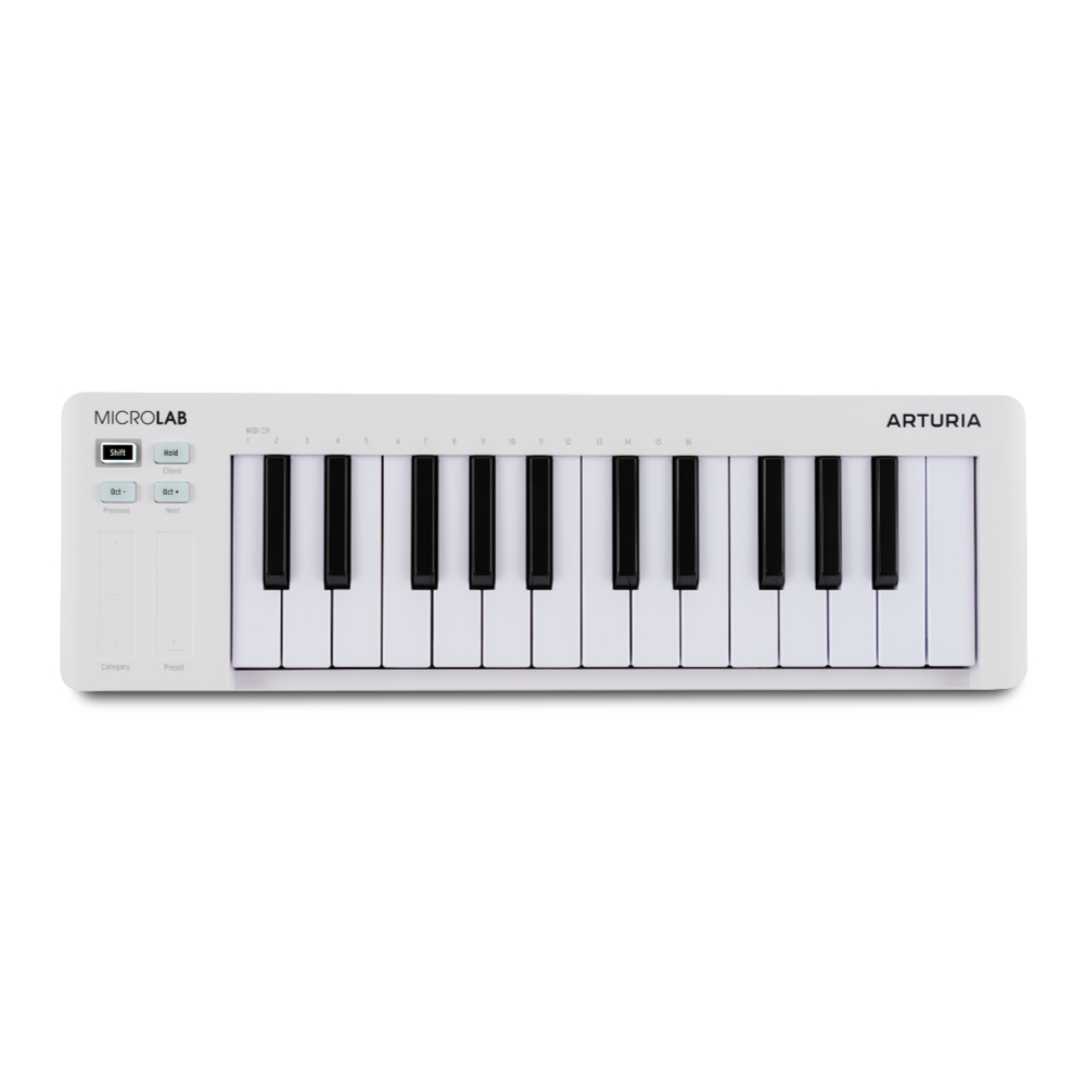 ARTURIA アートリア MICROLAB MK3 WH MIDIキーボード