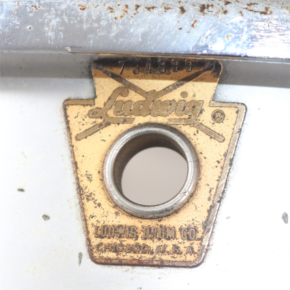 【中古】 スネアドラム ラディック Ludwig Acrolite 14×5 1960年代後半 スネアドラム ビンテージスネア サイド