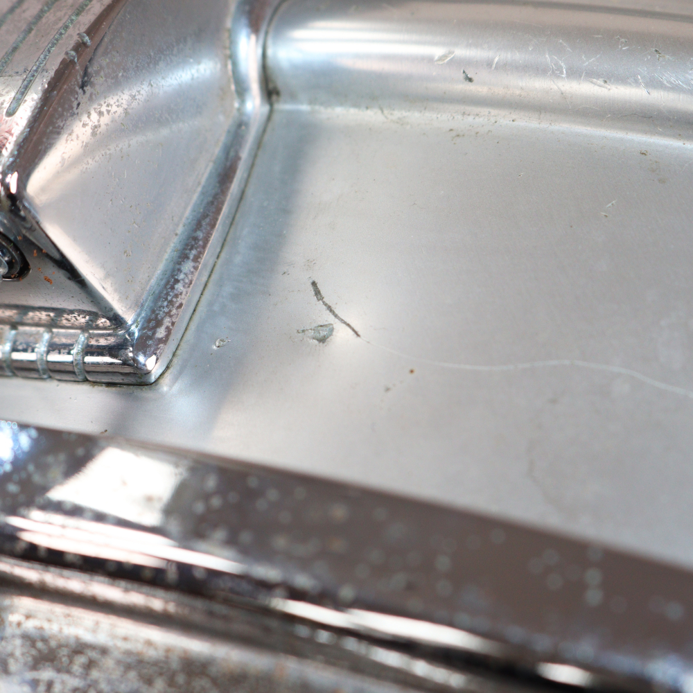 【中古】 スネアドラム ラディック Ludwig Acrolite 14×5 1960年代後半 スネアドラム ビンテージスネア 凹み