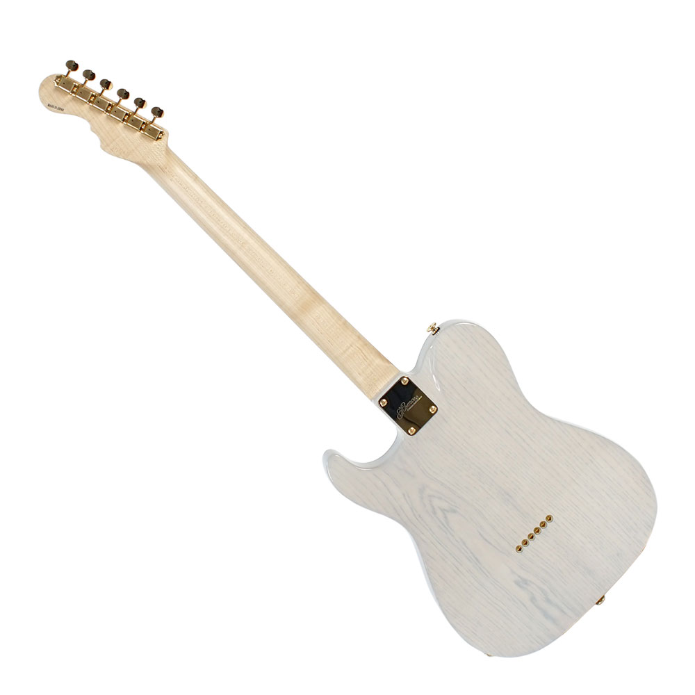 MOMOSE モモセ Limited Model MT-HOLLOW QT SP 25/E BK-B エレキギター 全体、背面