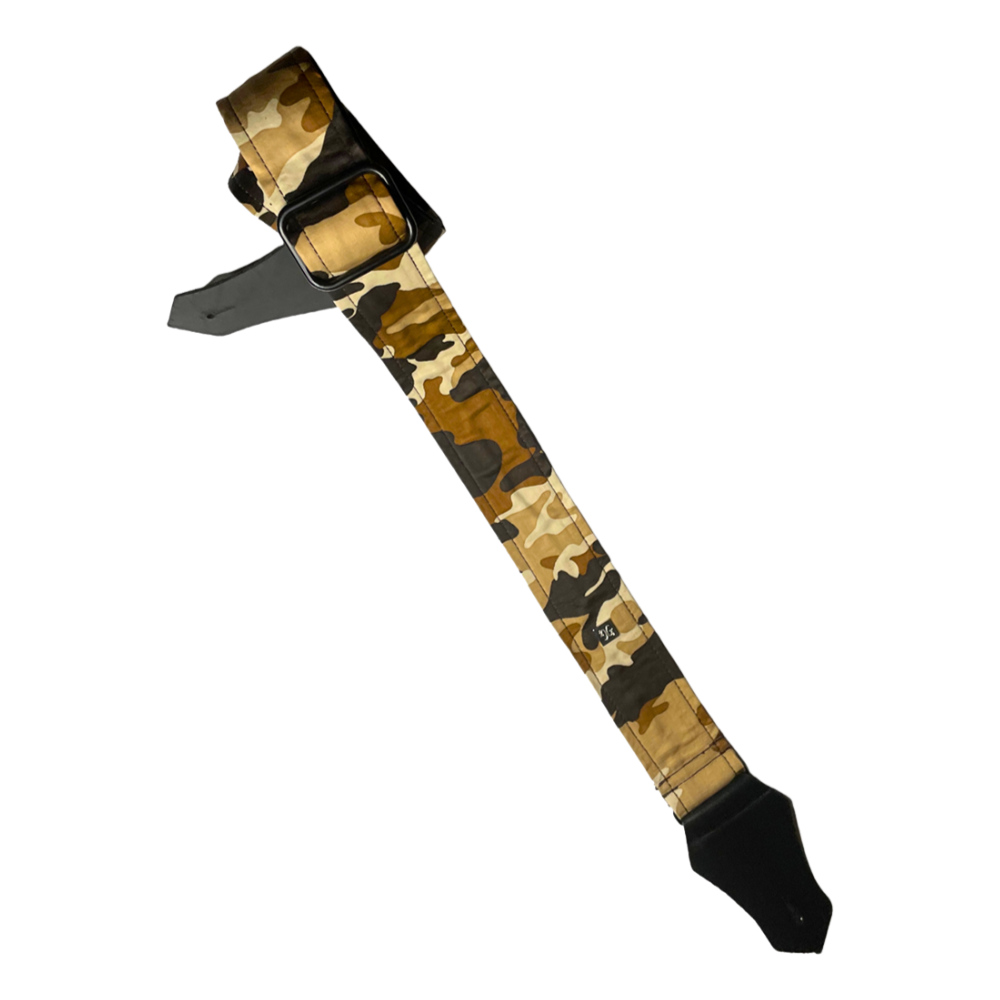 Get’m Get’m ゲットムゲットム Camo Guitar Strap Camo Brown ギターストラップ