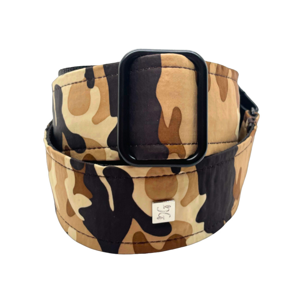 Get’m Get’m ゲットムゲットム Camo Guitar Strap Camo Brown ギターストラップ サブ画像