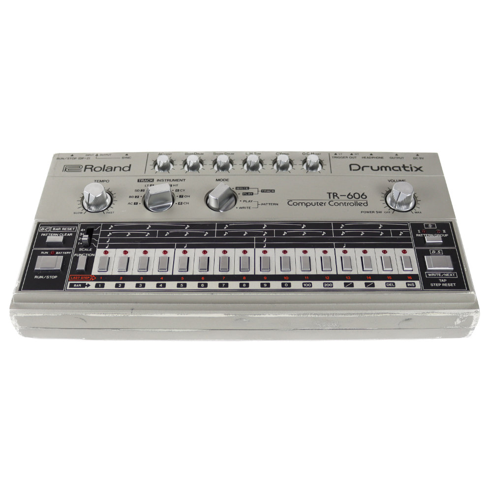 【中古】 リズムマシン Roland TR-606 ローランド 本体画像