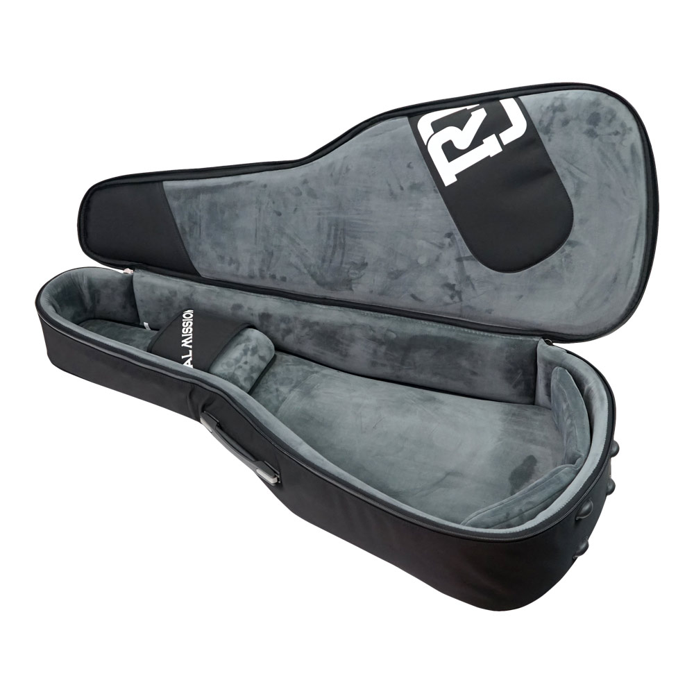 【訳あり】 REAL MISSION Venus D Black 防水 アコースティックギターケース アウトレット 内部画像