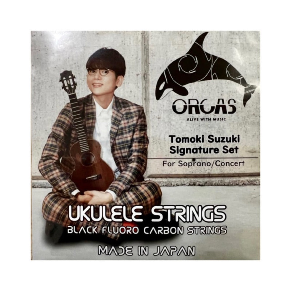 ウクレレ弦 ORCAS OS-S.TOMOKI 鈴木智貴シグネイチャー弦  オルカス ソプラノ/コンサート対応