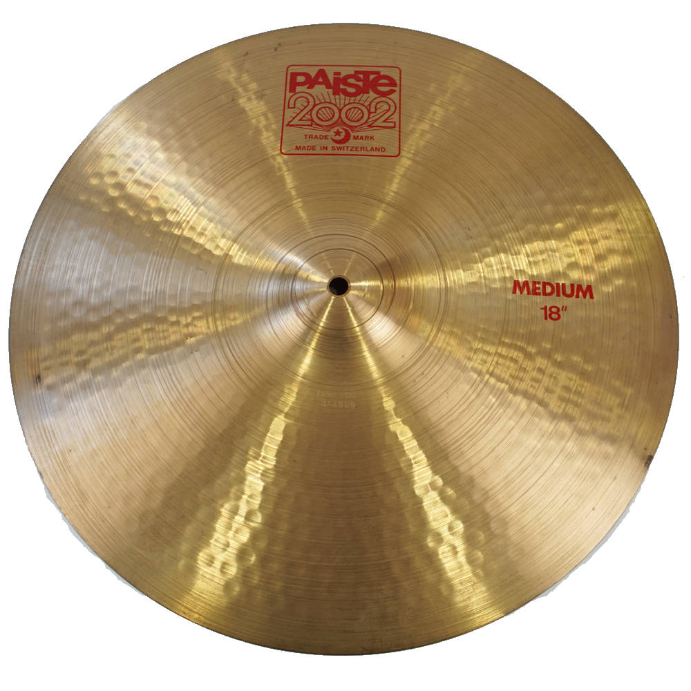 中古】 クラッシュシンバル パイステ PAISTE 2002 Medium 18 中古】 クラッシュシンバル パイステ PAISTE 2002 Medium 18
