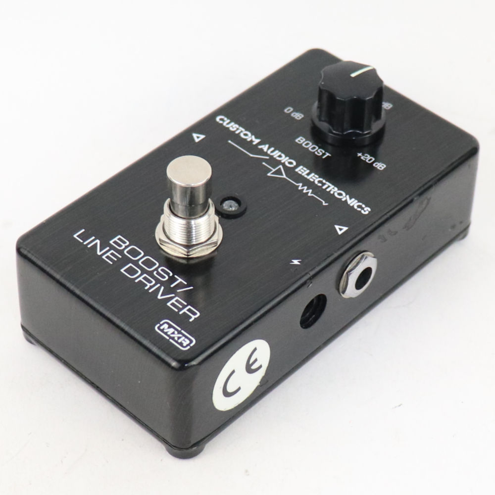 【中古】 ブースター エフェクター MXR MC401 BOOST LINEDRIVER CUSTOM AUDIO ELECTRONICS ギターエフェクター 右サイド