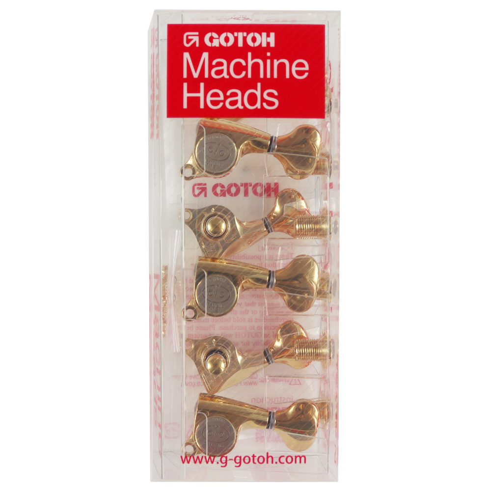ゴトー GOTOH SGS510Z-S5-L6-Gold ギター用ペグ