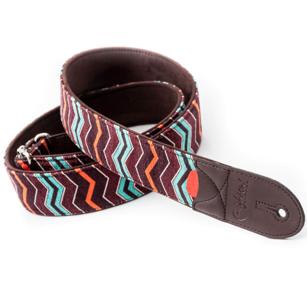 Righton! STRAPS ライトオンストラップ ZIGGY Teal ギターストラップ サブ画像1