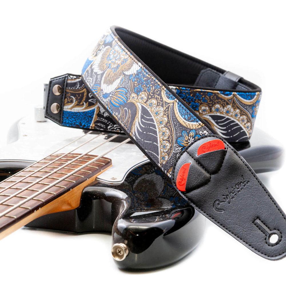 Righton! STRAPS ライトオンストラップ HOKKAIDO Black ギターストラップ イメージ