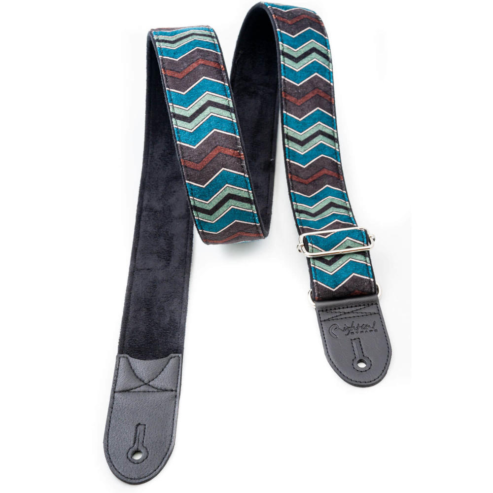 Righton! STRAPS ライトオンストラップ ZIGGY Blue ギターストラップ サブ画像2