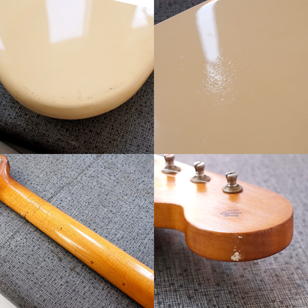 【中古】 エレキギター Fender USA Mustang WH 1965年製 Aネック フェンダー ムスタング ビンテージ 傷など