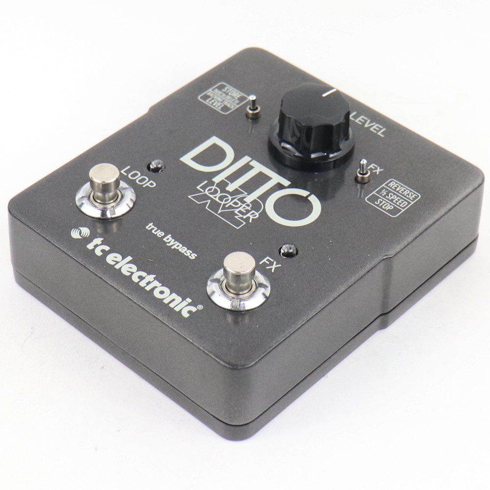 【中古】 tc electronic Ditto X2 Looper ルーパー 側面