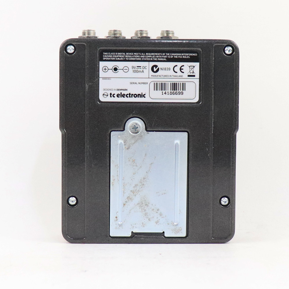 【中古】 tc electronic Ditto X2 Looper ルーパー 裏面