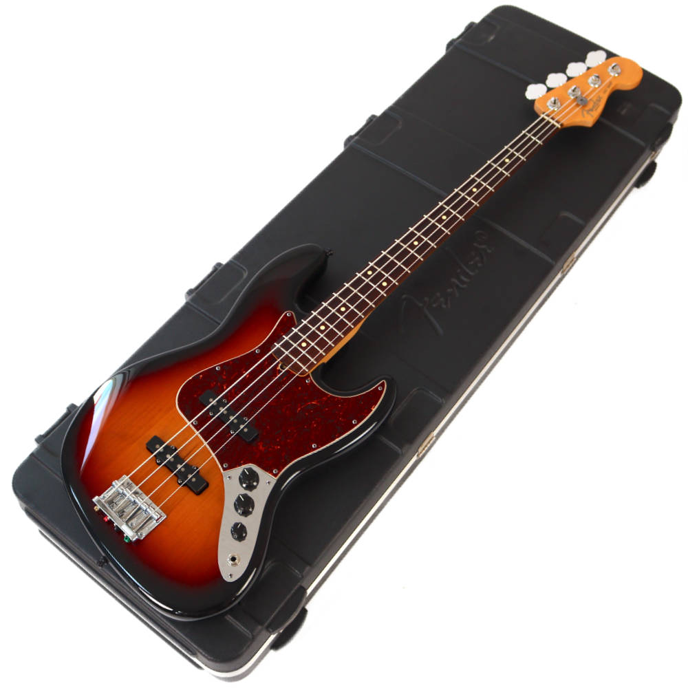 【中古】Fender フェンダー American Standard Jazz Bass 3-Color Sunburst エレキベース